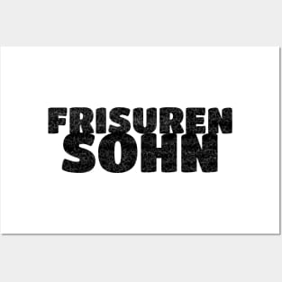 Frisurensohn Trump Biden Friseur Frisur Posters and Art